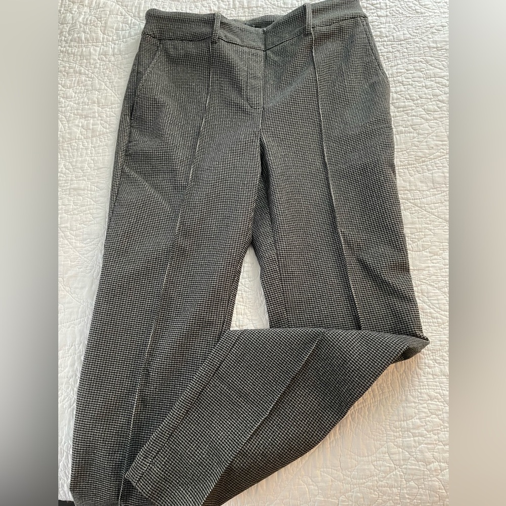 Hilary Radley Women’s Pull-On Dress Houndstooth Pants